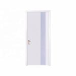 ODM Water Resistant PVC Wooden Doors HDF Engineered Eco Friendly