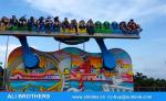 thrilling top dancer ride Amusement park equipment Crazy waves Miami rides for