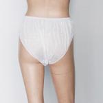 White Anti Static Fashion Female PP Nonwoven Disposable Hospital Briefs