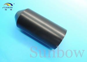 Wholesale Adhesive Lined Hearshrink End Cap Cable Accessories Default Color Black from china suppliers