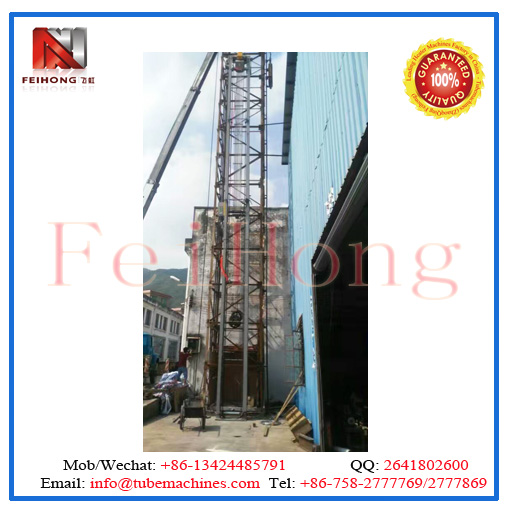 high filling machine for heating elements