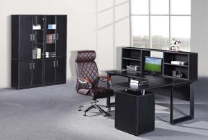 Wholesale modern leather office manager table furniture/office manager desk leather furniture from china suppliers