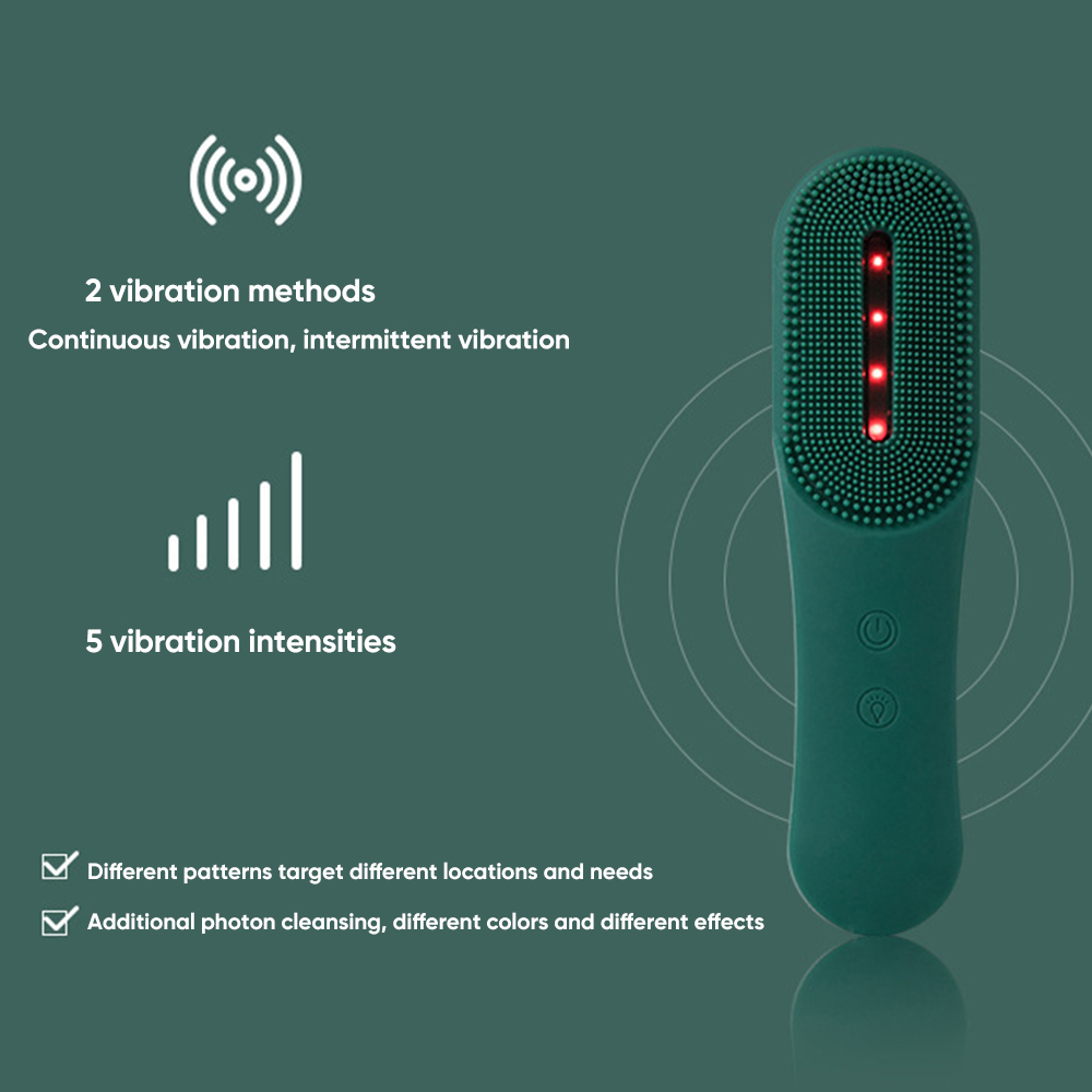 Private Label Facial Cleansing Brush Sonic Brush Silicone Face Brush Deep Cleansing