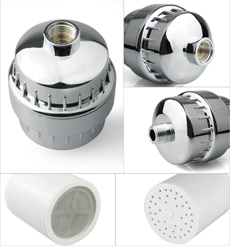 1/2" Thread 15 Stage Chlorine Vitamin Shower Filter