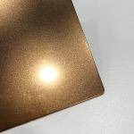 Sand Blasted Black Brushed Stainless Steel Sheet Cold Rolled Frosted Finish