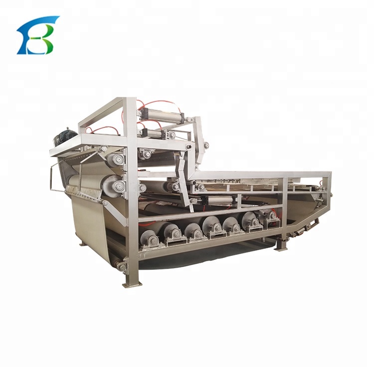 Effective RBYL Belt Filter Press for Municipal Mine Sewage Treatment and Dewatering