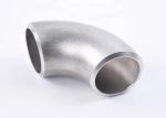 SS316 Polish 6 Inch ANSI B16.9 Pipe Fittings Elbows