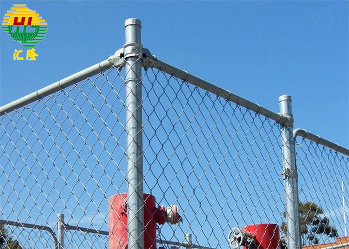 50 X 50 Mesh 7ft Tall Chain Link Wire Fence Sports Ground Engineering Contracting