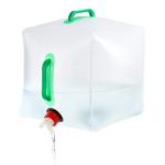white TPU Sturdy Flexible Water Container With Spigot 10L
