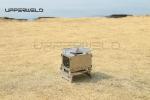 Portable Stainless Steel Stove for Camping and Picnics Expanded size 21.5*20.5