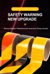 Customized Reflective Safety Mark Tape Sticker Crystal Lattice Reflective Film
