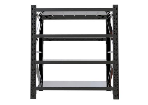 Rivet Interlocking 400-600mm Width Free Standing Storage Rack Heavy Duty Metal