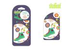 Happy Hour Paper Hanging Car Air Fresheners for Car Rear - view Mirror