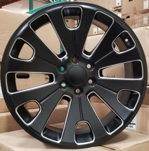 Wholesale Black Milled GMC Replica Wheels 5663 Chevy Silverado 22 Inch Tahoe Ltz Wheels from china suppliers