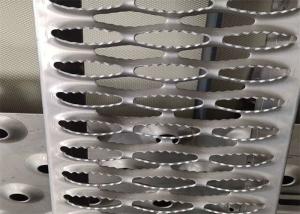 Wholesale Slip Resistant 3.5mm Stainless Steel Perforated Sheet Safety Anti Skid Plate Walkway Mesh from china suppliers