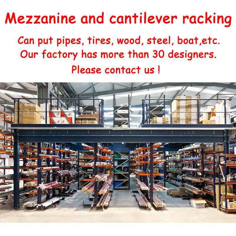 I Beam CE Cantilever Racking System 600MM Cantilever Metal Storage Racks