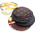 Cookie Chocolate 3ply 5ply Glassine Cushion Pads Divider Insert