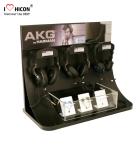 Custom Logo Accessories Display Stand Acrylic Headphone Earbud Display Stand