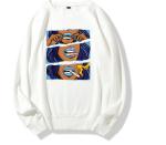 O Neck Women Crop Hoddies Blank Oversized Sweatshirts