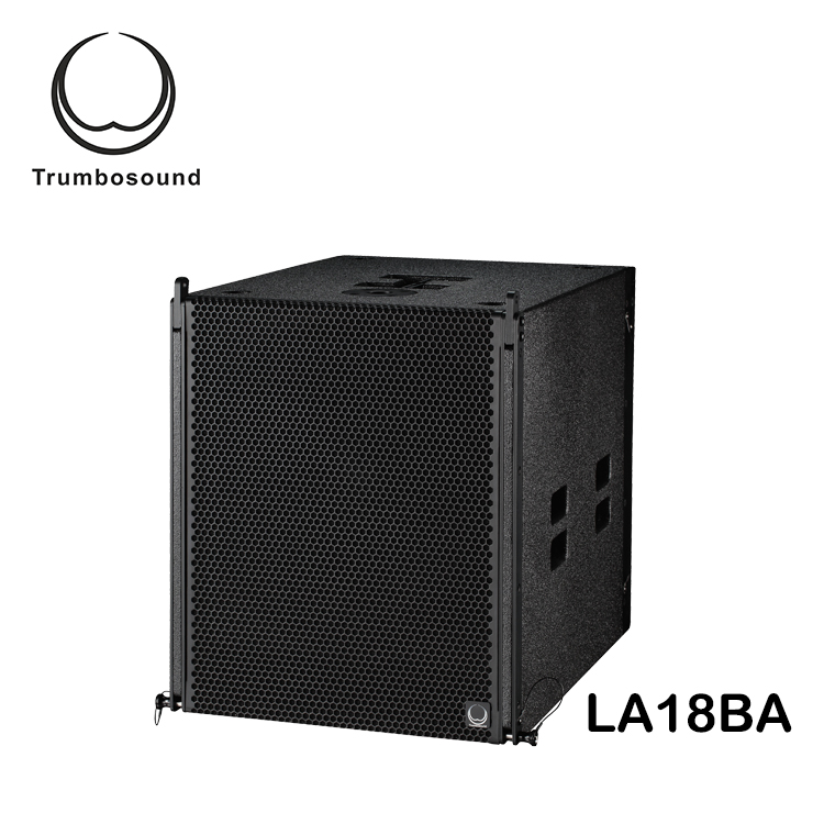 18 inch active subwoofer speaker subwoofer with DSP amplifiers inside LA18BA for line array.