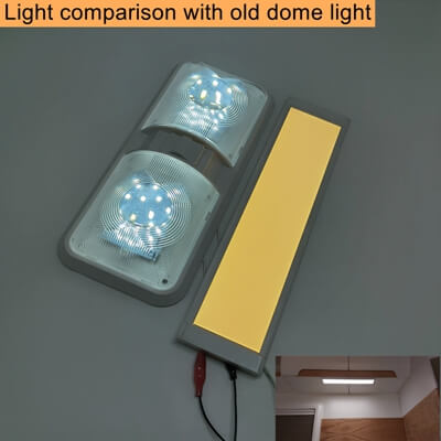 Caravan Slim Flat Led Panel 8W 4000K Ultra Thin Flat Panel Led Lights