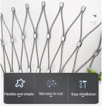 High Tensile Strength Flexible Animal Enclosure 316 Stainless Steel Wire Rope