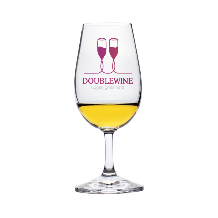 BOHEMIA Tasting Reusable Plastic Wine Glasses 220cc Food Grade Tritan ISO Standard