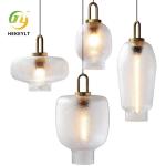 Nordic Simple Luxury Chandelier Light Restaurant Bar Model Room Decorated Glass