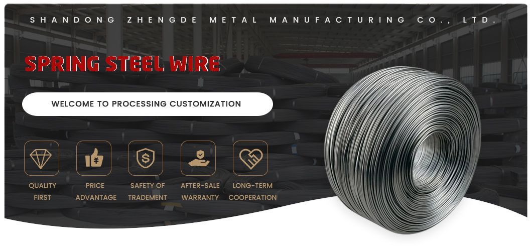 201 202 303 304 310 316 Stainless Steel Spring Wire 55crsia 60si2mna 65mn Alloy Spring Steel Wire Rod Factory
