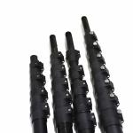3K 12K Surface Carbon Fiber Telescopic Pole High Stiffness Low Weight Wear