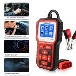 OBD Diagnose EFB AGM KONNWEI Battery Tester 0.77W For Car