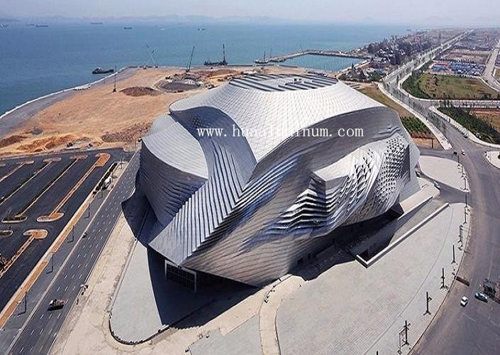 Non Fading 4mm Aluminium Composite Panel Anodized Surface For Facade