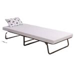 Black Heavy Duty Foldable Oxford Cloth Hotel Single Bed Comfort and Durability