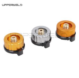 Wholesale 0.05KG Butane Canister Adapter Camping Gas Stove Valve Cassette Convert Adapter Connector from china suppliers