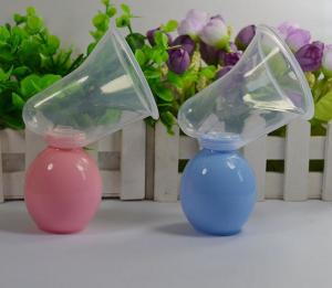 Wholesale BPA Free Latex Silicone Manual Breast Pump With Bottle Baby Sucking from china suppliers