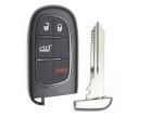 Chrysler 4 Button Dodge Ram Remote Key 433 Mhz Included Battery No Blade