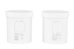 450g PP Cream Jar Facial Mask Mud Film Packaging With Aluminum Foil Gasket