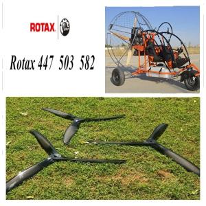 Wholesale Rotax 447 503 582 Carbon propeller custom for ultralight aircraft carbon fiber airplane propeller 150cm 160cm from china suppliers
