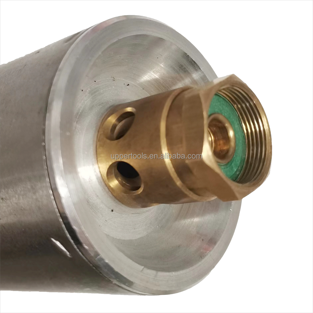 UPPERWEED 60Turbo Nozzle Size Flame Torch Head Stainless Steel and Brass for Gas Heating
