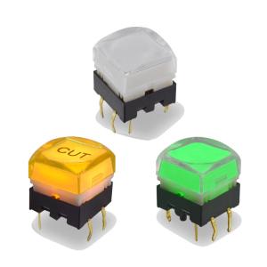 Wholesale 12x12x14.6 50mA 28VDC LED Tact Switch For Prototyping from china suppliers