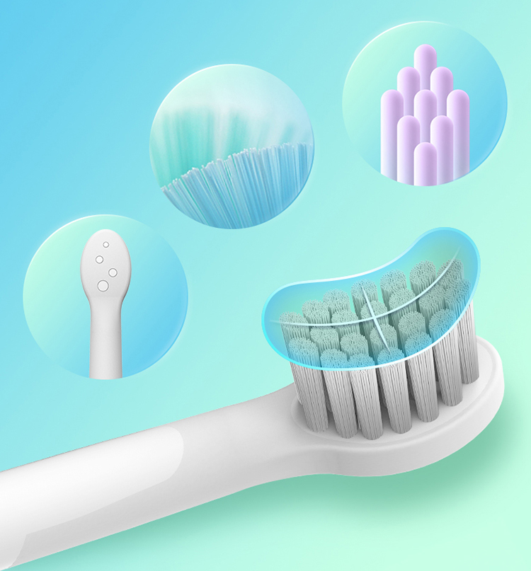 CONTEC C1 Waterproof IPX7 Electric Sonic Toothbrush Rechargeable Toothbrush
