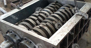 15kW Power Full Automatic Customized Waste Tire Shredding Recycling Machine Tyre Shredder