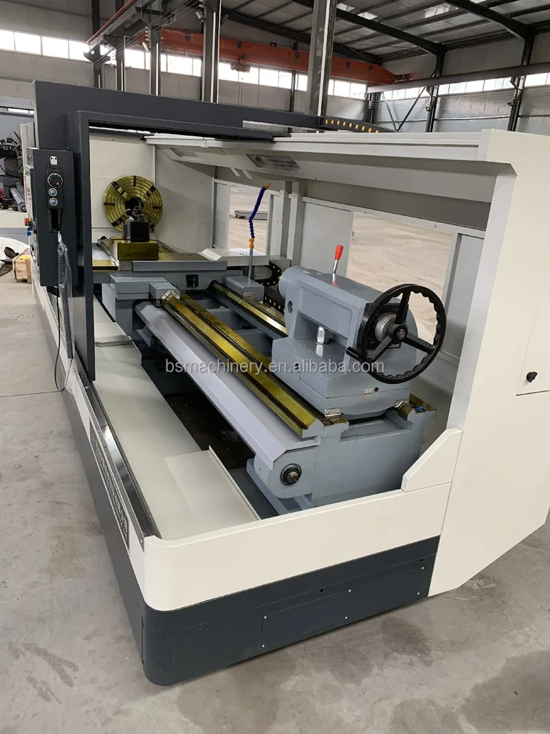 CK6180/3000 Cnc Turning Lathe Machine Horizontal Metal Processing Flat Bed