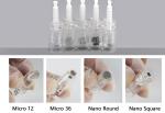 Single Package Tattoo Needle Cartridge Microneeding For Dr Pen M7 / A1 Nano