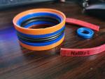 KDAS Industrial Oil Seal Good Tear Resistance Blue / Black Color