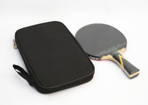 Wholesale 5 Star Single Table Tennis Paddle 7mm Lymphatic + Ayous Plywood With Sponge Rubber Bag Package from china suppliers