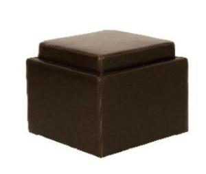 Wholesale American style Square Bedroom leather/pu upholstery wheel storage ottoman from china suppliers