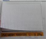 Digital Printing PVC Mesh Fencing 1000x1000 12x12 270g Outdoor Advertisement
