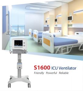 Wholesale S1600 Hospital ICU Ventilator 10.4&quot; TFT Screen ICU Breathing Machine from china suppliers