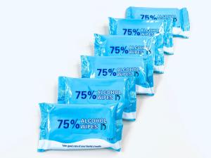 Wholesale Travel Pack 14*18cm 41GSM Antibacterial Wet Wipes from china suppliers